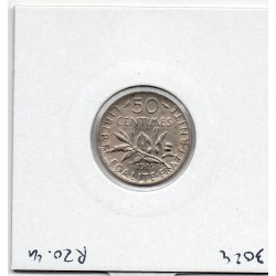 50 centimes Semeuse Argent 1919 Sup+, France pièce de monnaie