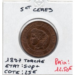 5 centimes Cérès 1897...