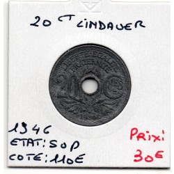 20 centimes Lindauer 1946,...