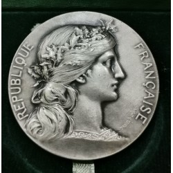 Médaille Bureau assistance judiciaire Argent, Dupuis 1963 poincon corne