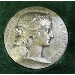 Médaille Bureau assistance judiciaire Argent, Dupuis 1962 poincon corne