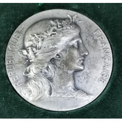 Médaille Bureau assistance judiciaire Argent, Dupuis 1964 poincon corne