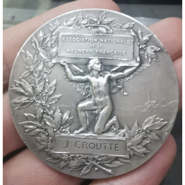 médaille association nationale de la meunerie, henri Dubois 1940