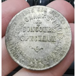 médaille concours speciaux école chretienne, pensionnat St Louis St etienne