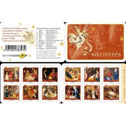 Carnet Commemoratif Yvert BC621 Meilleurs voeux nativités