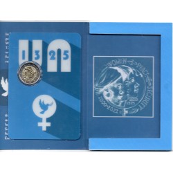 2 euro commémorative Malte 2022 Conseil et sécurité des femmes piece de monnaie €