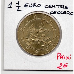 1.50 Euro de centre Leclerc piece de monnaie € des villes