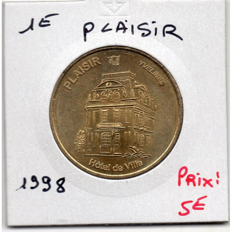 1 Euro de Plaisir piece de monnaie € des villes