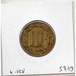 Aef Cameroun 10 francs 1958 TTB+, Lec 29 pièce de monnaie