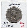 Jersey 50 pence 1969 Sup, KM 34 pièce de monnaie