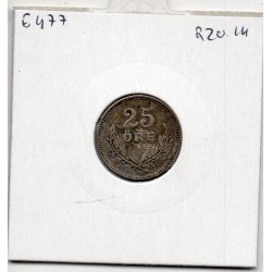 Suède 25 Ore 1918 TB, KM 785 pièce de monnaie