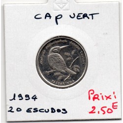 Cap Vert 10 Escudos 1994 Sup, KM 29 pièce de monnaie