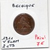 Belgique 2 centimes 1911 en Flamand Sup-, KM 36 pièce de monnaie