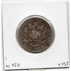 Venezuela 2 Bolivares 1935 TB+, KM Y23 pièce de monnaie