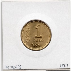 Argentine 1 peso 1976 Spl, KM 69 pièce de monnaie
