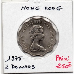 Hong Kong 2 dollar 1983 Spl, KM 37 pièce de monnaie