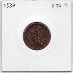 Barbade 1 cent 1973 Sup, KM 10 pièce de monnaie