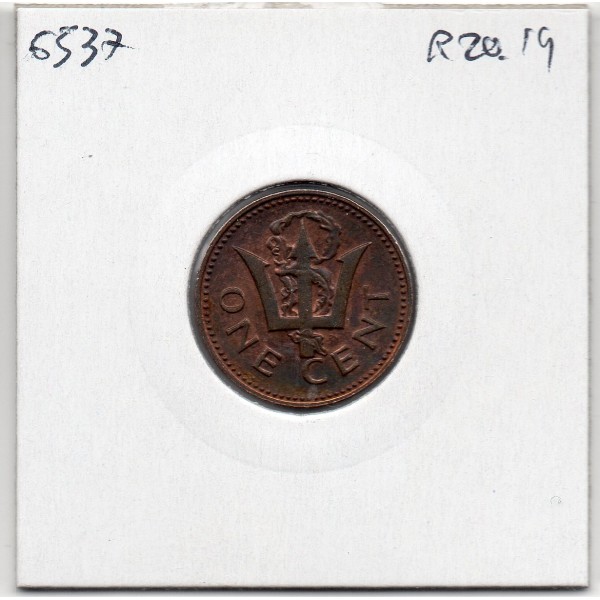 Barbade 1 cent 1973 Sup, KM 10 pièce de monnaie