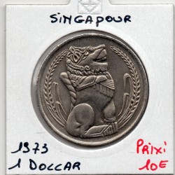 Singapour 1 dollar 1973 Spl, KM 6 pièce de monnaie