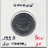Georgie 20 thetri 1993 Spl, pièce de monnaie