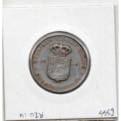 Congo Belge 5 francs 1958 TTB, KM 3 pièce de monnaie