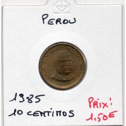 Pérou 10 centimos 1985 FDC, KM 293 pièce de monnaie