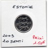 Estonie 20 senti 2003 Spl, KM 23 pièce de monnaie