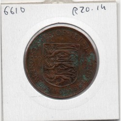 Jersey 1/12 Shilling 1933 TTB, KM 16 pièce de monnaie