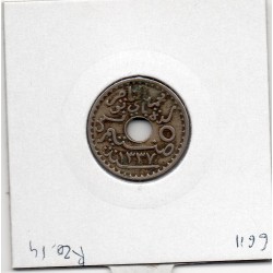 Tunisie, 5 Centimes 1918 - 1337 AH TTB, Lec 84 pièce de monnaie