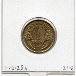 1 franc Morlon 1931 Sup, France pièce de monnaie