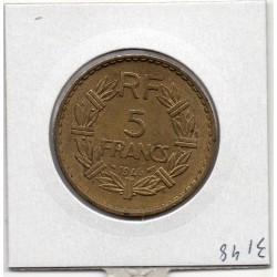 5 francs Lavrillier 1946 Sup-, France pièce de monnaie