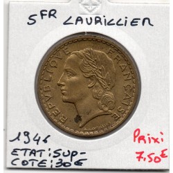 5 francs Lavrillier 1946 Sup-, France pièce de monnaie