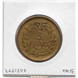 5 francs Lavrillier 1945 Sup, France pièce de monnaie