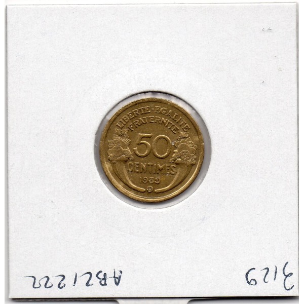 50 centimes Morlon 1939 B Beaumont TTB+, France pièce de monnaie