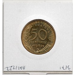 50 centimes Lagriffoul 1962 3 plis Sup+, France pièce de monnaie