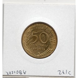 50 centimes Lagriffoul 1962 3 plis Sup+, France pièce de monnaie