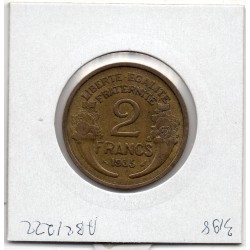 2 francs Morlon 1935 TTB, France pièce de monnaie