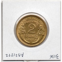 2 francs Morlon 1938 Sup+, France pièce de monnaie