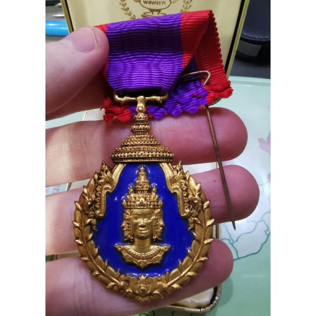 médaille chevalier de l'Instruction publique du Laos 1955