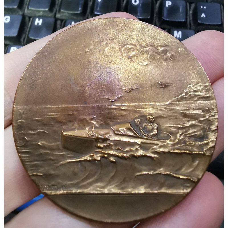 médaille Bateau Luc Olivier Merson LOM Bronze