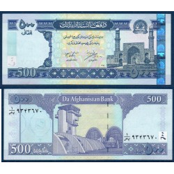 Afghanistan Pick N°71a, Spl Billet de banque de 500 afghanis 2002