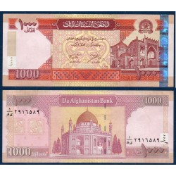 Afghanistan Pick N°72a, Spl Billet de banque de 1000 afghanis 2002