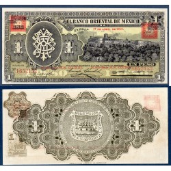 Mexique Pick N°S388a, Spl Billet de Banque de 1 peso 1914
