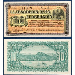 Mexique Pick N°S1058, neuf Billet de Banque de 10 Centavos 1914