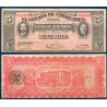 Mexique Pick N°S531f, Billet de Banque de 5 pesos 1914