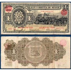 Mexique Pick N°S388a, Billet de Banque de 1 peso 1914