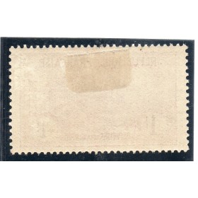 Timbre France Yvert No 154 Orphelin de la Guerre carmin neuf * avec charnière