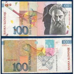 Slovénie Pick N°31a, TB Billet de banque de 100 Tollarjev 2003