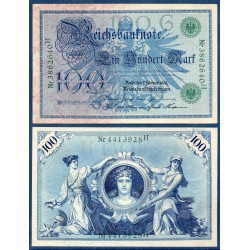 Allemagne Pick N°34, neuf Billet de banque de 100 Mark 1908