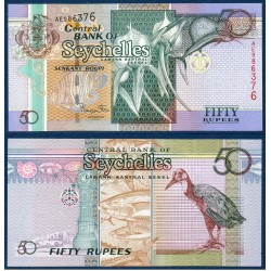 Seychelles Pick N°43, Spl Billet de banque de 50 Rupees 2011